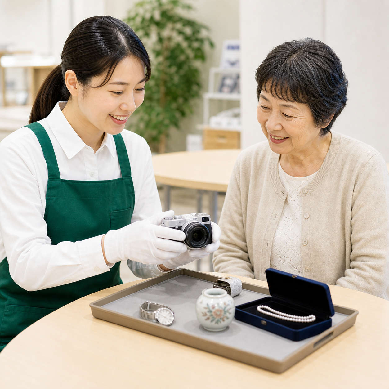 ご来場・無料査定のイメージ